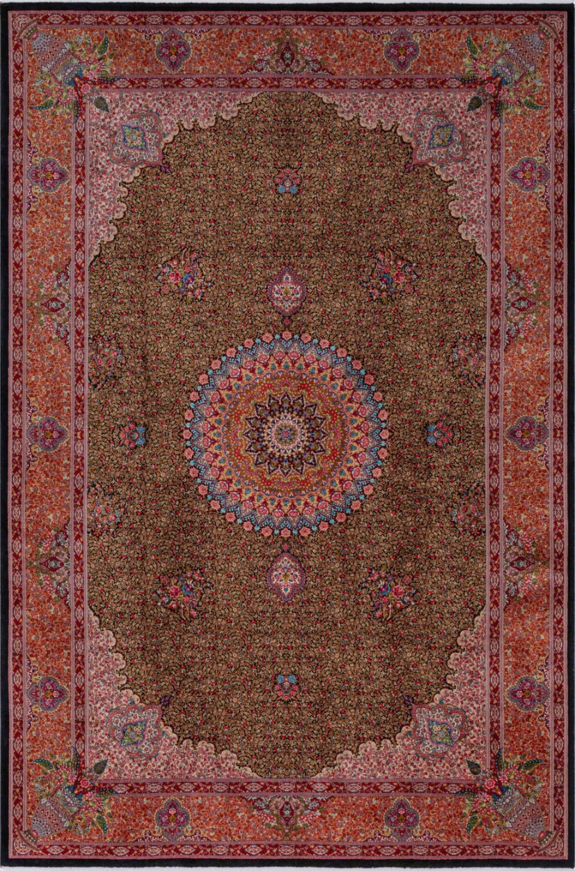 Silk carpet - code 5521